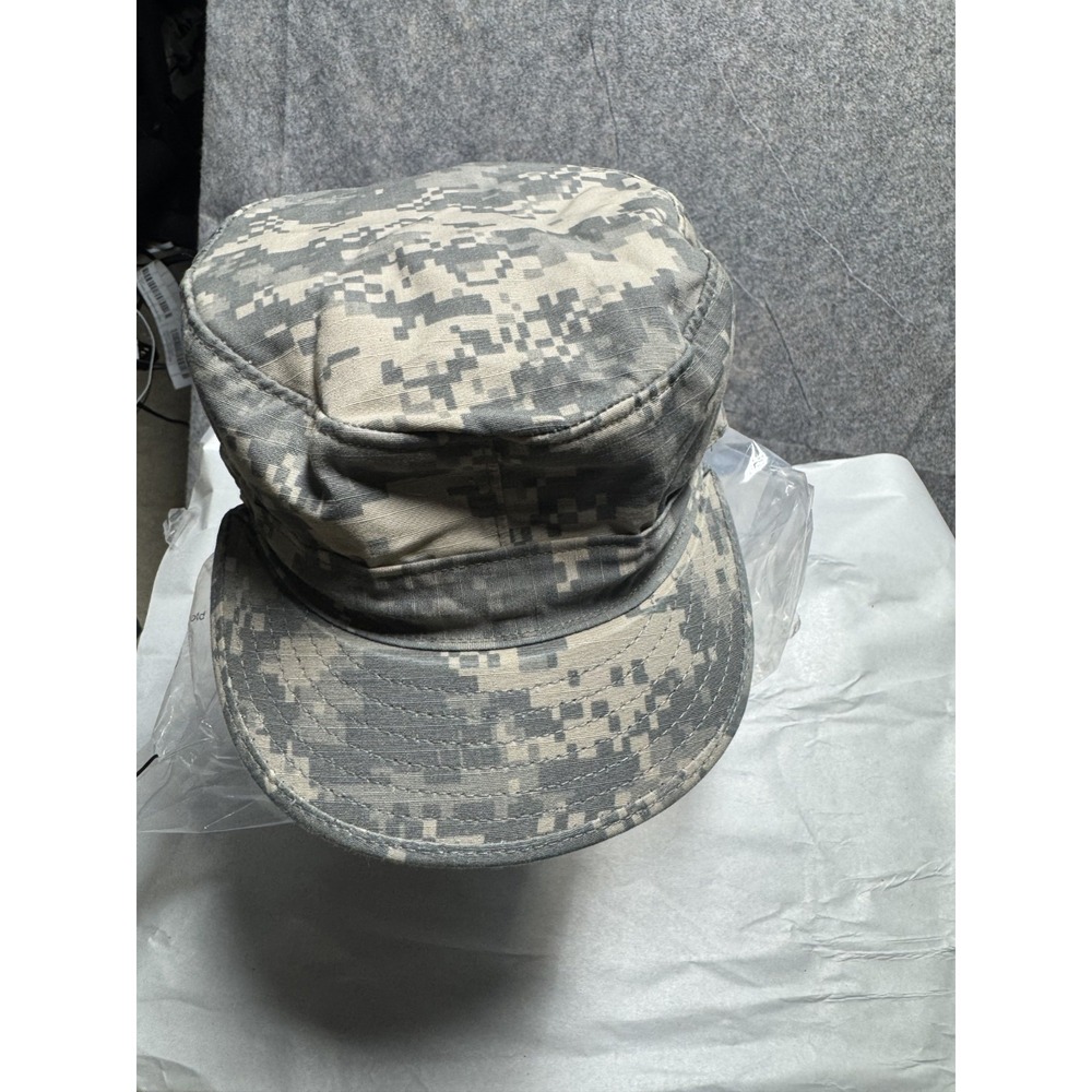 USGI ARMY PATROL CAP DIGITAL ACU UCP COMBAT UNIFORM HAT PC HEADGEAR (USED)